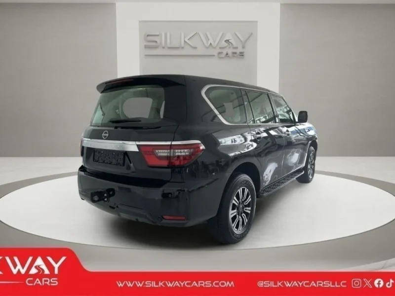 2024 Nissan Patrol Nissan Patrol XE V6 Engine Black Grey SUV 4WD GCC Specs