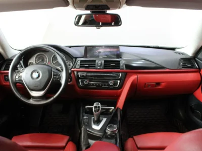2014 BMW 435i M Sport 3.0 Liter 6 Cylinder Petrol Engine White Red Coupe