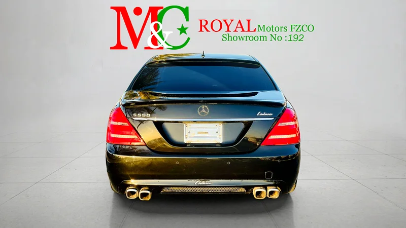 2008 Mercedes-Benz S-Class S 350 6 Cylinders Petrol Engine Black Sedan