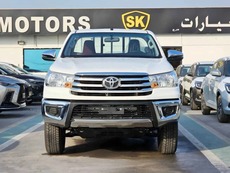 2026 Toyota Hilux SINGLE CABIN MT 2.7L V4 PETROL White Red Pick UP Truck