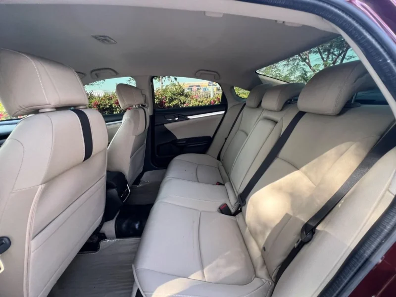 2017 Honda Civic LX 2.0 Liters 4 Cylinders Engine Maroon Beige Hatchback GCC