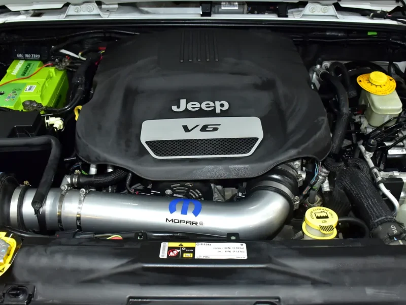 2017 Jeep Wrangler Sport 6 Cylinders Petrol Engine White Black SUV GCC