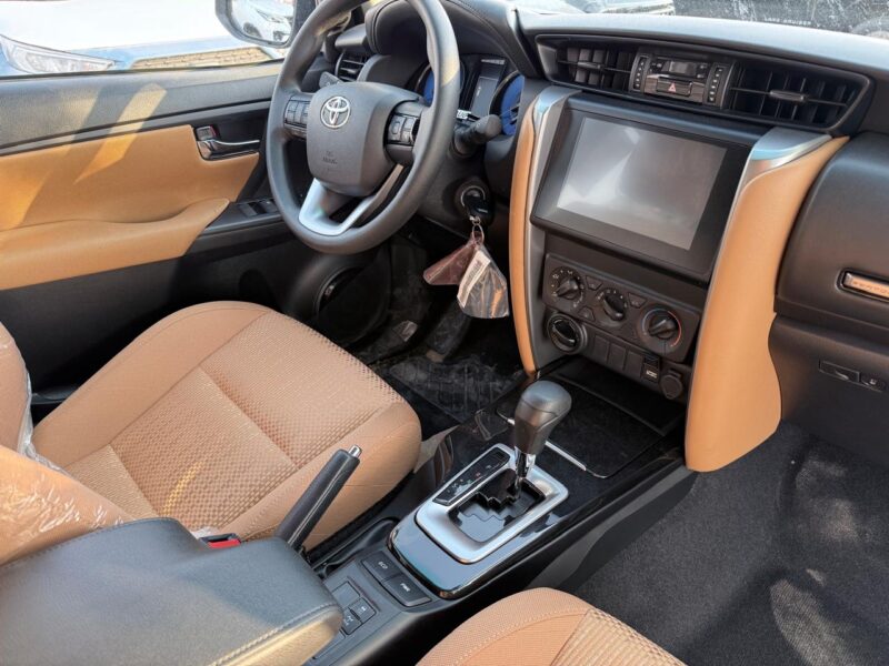 2025 Toyota Fortuner 2.4L 4Cylinder Engine Turbo Diesel White Beige SUV