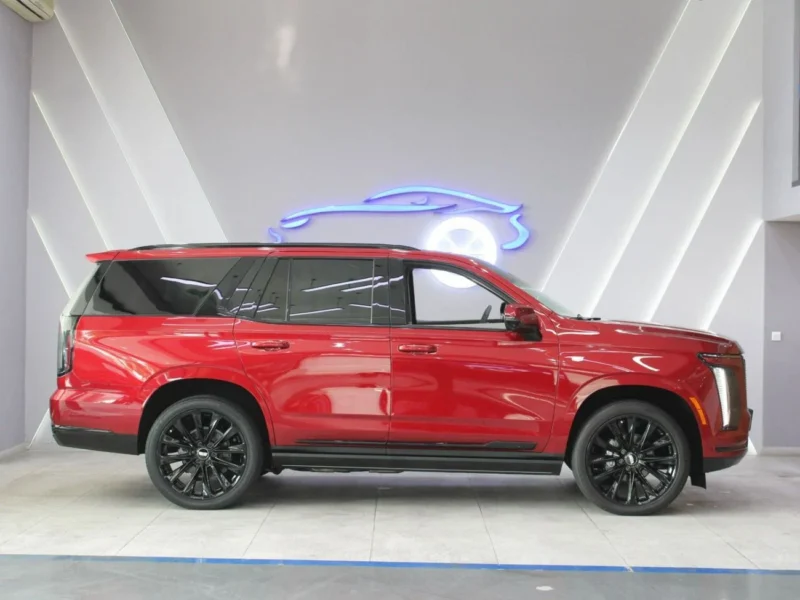 2026 Cadillac Escalade Sport Platinum 6.2L V8 Engine Red White SUV AWD