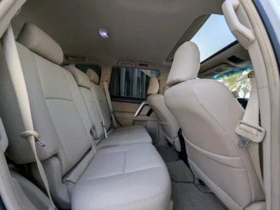 2019 TOYOTA PRADO VXR TOP FULL OPTION GCC V6 4.0L White Beige SUV