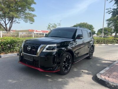 2024 Used Nissan Patrol Nismo 5.6L 8 Cylinders Petrol Engine Black Red SUV GCC