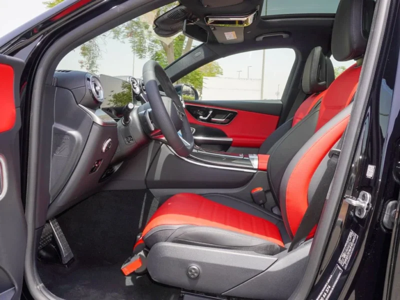2025 Mercedes-Benz GLC 200 4Matic 2.0 L 4 Cylinders Engine Black Red SUV