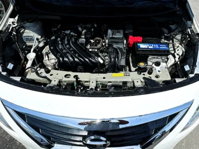 2023 Nissan Sunny Other 4 Cylinder Petrol Engine White Beige Sedan GCC Specs