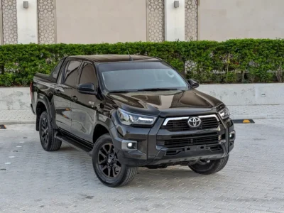 2017 TOYOTA HILUX FACELIFTED 2025 ADVENTURE GCC V4 2.7L Black Red Pick UP