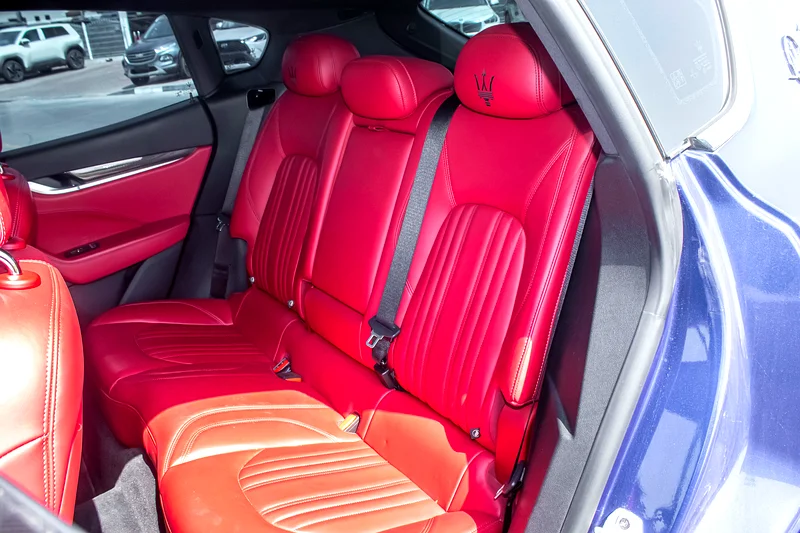 2017 Maserati Levante GranSport 6 Cylinders Petrol Engine Blue Red SUV