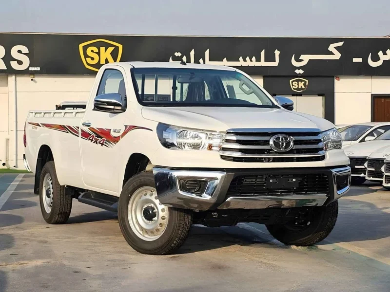 2026 Toyota Hilux SINGLE CABIN MT 2.7L V4 PETROL White Red Pick UP Truck