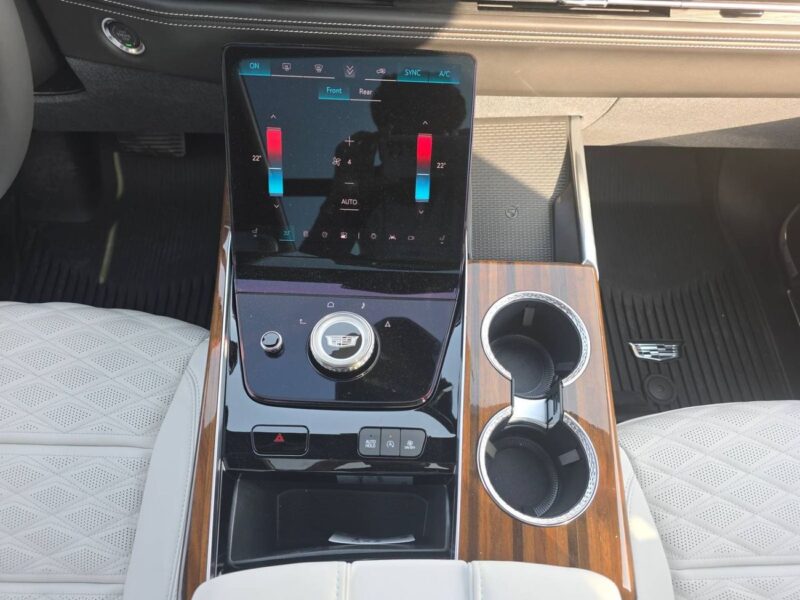 2025 CADILLAC ESCALADE ESV SPORT PLATINUM 6.2L V8 Black White SUV