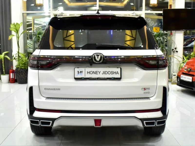 2025 Changan CS95 Royal 4 Cylinder Petrol Engine White Brown SUV GCC Specs