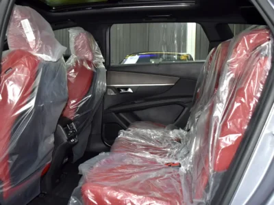 2024 Peugeot 5008 GT Line 4 Cylinder Petrol Engine Silver Red SUV GCC Specs