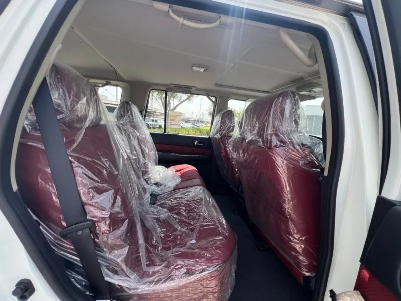 2024 Nissan Patrol Super Safari 4.8L 6-Cylinder In-line White Red SUV GCC Specs