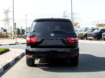 2024 Nissan Armada Platinum 8 Cylinder Petrol Engine Black Brown SUV