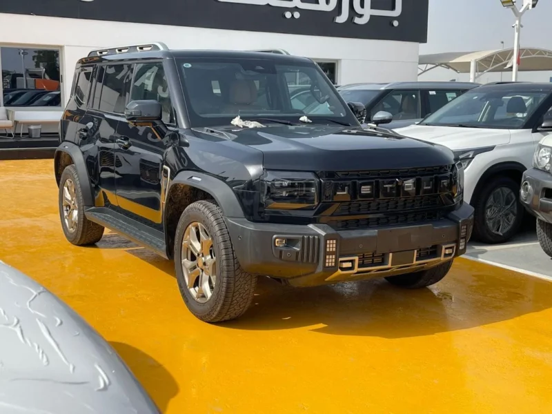 2025 JETOUR T2 TRAVEL PLUS 2.0 Litres 4 Cylinder Petrol Engine Black Tan SUV