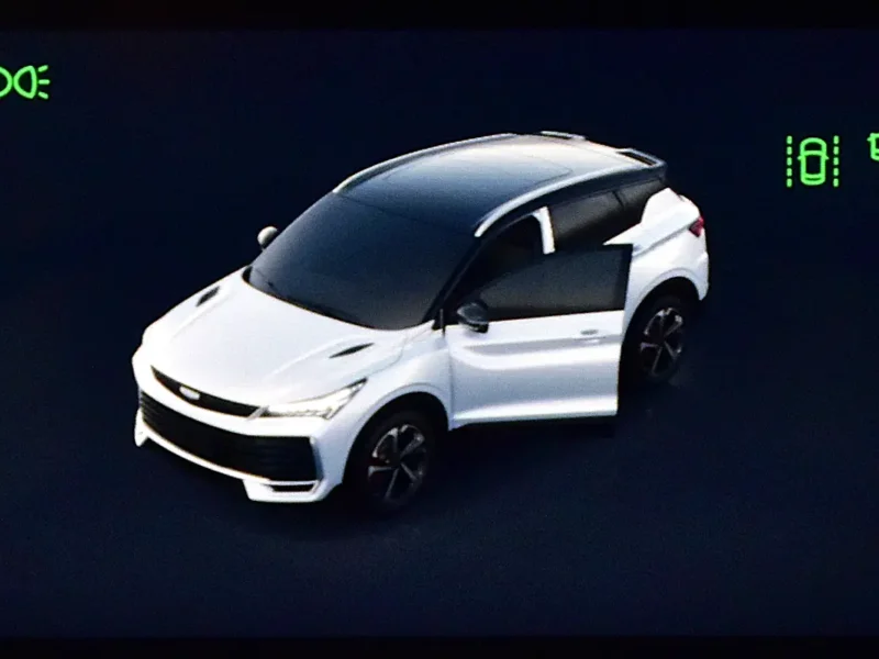 2026 Geely Coolray GF 4 Cylinders Petrol Engine Grey Black Crossover GCC