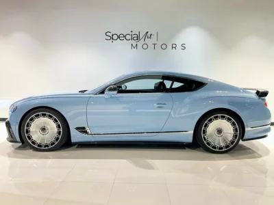 2023 BENTLEY CONTINENTAL GT V8 ORIGINAL MANSORY Blue Black Coupe