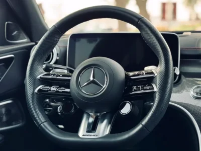 2024 Mercedes-Benz C-Class C43 AMG 4Matic 4 Cylinder Engine Black Sedan