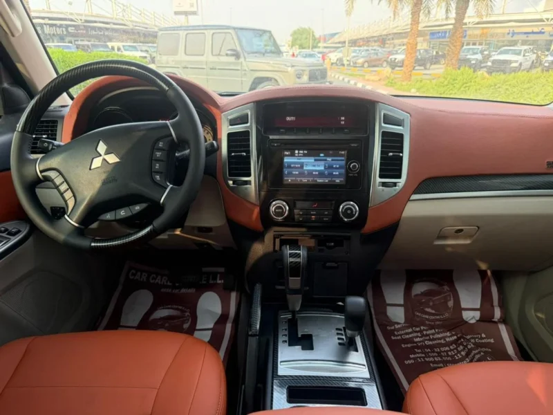 2022 Mitsubishi Pajero SIGNATURE EDITION 3.5 L 6 Cylinder White Orange SUV