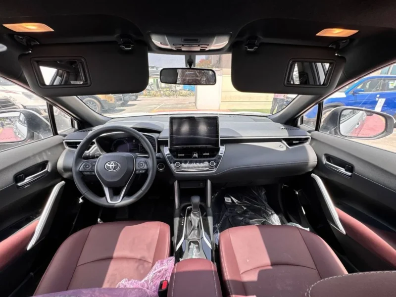 2025 TOYOTA COROLLA CROSS 1.8L 4 Cylinder HYBRID Engine Grey Red SUV