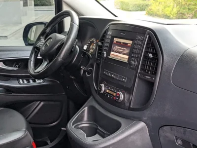 2019 Mercedes-Benz Vito 121 4 Cylinder Petrol Engine Black Van GCC Specs