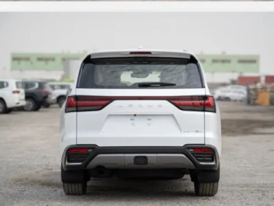 2026 Lexus LX700 Hybrid VIP 3.5L Twin Turbo 4 Cylinder Engine White Orange SUV