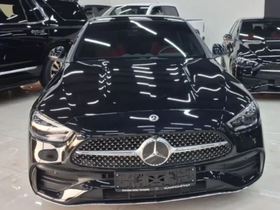2024 Mercedes-Benz C 200 Premium 2.0L 4 Cylinder AMG KIT Black Red Sedan