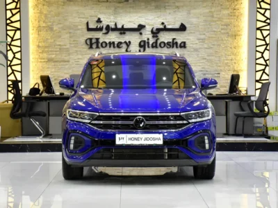 2023 Volkswagen T-Roc R-Line 4 Cylinder Petrol Engine Blue Black Crossover GCC