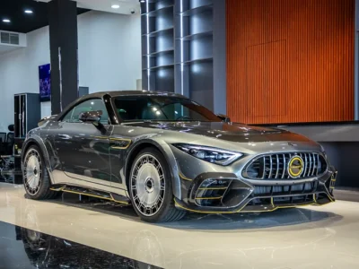 2022 Mercedes-Benz SL-Class SL 63 AMG 8 Cylinders Engine Grey Black Convertible