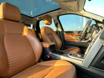 2018 Land Rover Discovery HSE TD6 4 Cylinders Diesel Engine White Tan Crossover