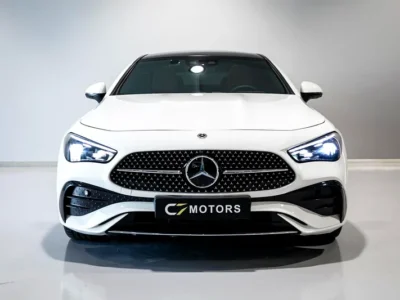 2024 Mercedes-Benz CLE-Class CLE200 4 Cylinder Petrol Engine White Brown Coupe