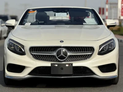 2017 Mercedes-Benz S-Class S 550 4Matic Coupe 8 Cylinders White Black Coupe