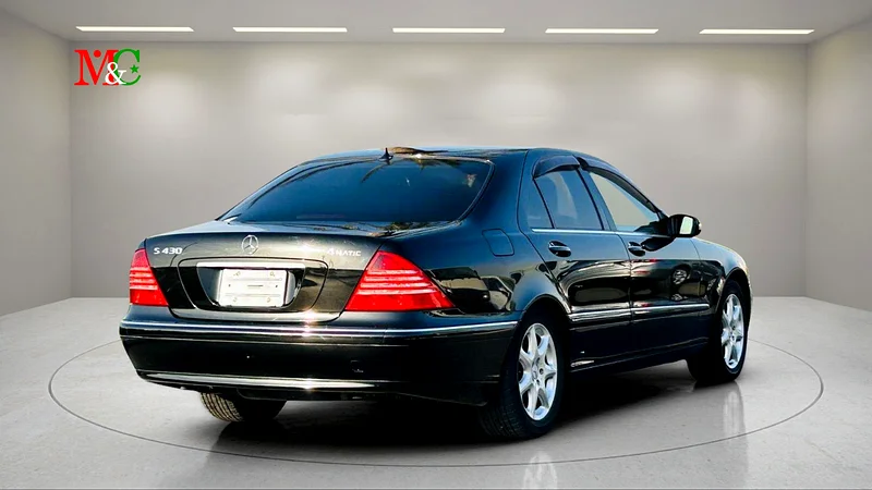 2003 Mercedes-Benz S-Class Other 8 Cylinders Petrol Engine Black Sedan