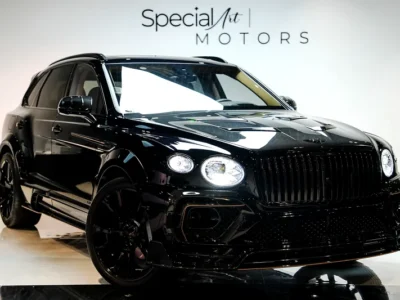 2022 Bentley Bentayga ORIGINAL MANSORY KIT WITH CERTIFICATE 8 Cylinders Petrol Engine Black Beige SUV
