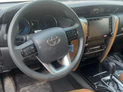 2026 Toyota Fortuner 2.7 Litre 4 Cylinder Petrol Engine White Tan SUV 4WD