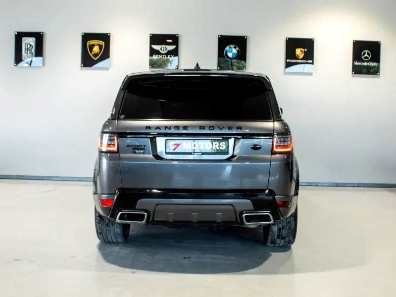 2018 Land Rover Range Rover Sport SV 8 Cylinder Petrol Engine Grey Red SUV