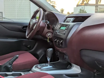 2022 Nissan Navara SE 4 Cylinder Petrol Engine White Red Pick Up Truck