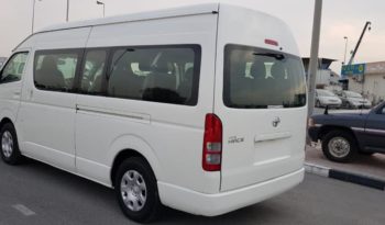 2018 Toyota Hiace 3.0-litre 4-cylinder Engine White Black Commuter Van