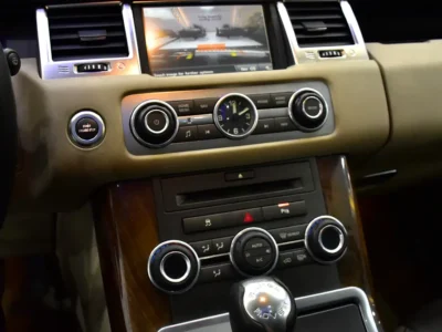 2010 Land Rover Range Rover Sport Supercharged 8 Cylinder White Brown SUV