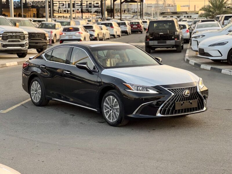 2025 Lexus ES300h 2.5L Hybrid 4 Cylinders Engine Black Brown Sedan GCC