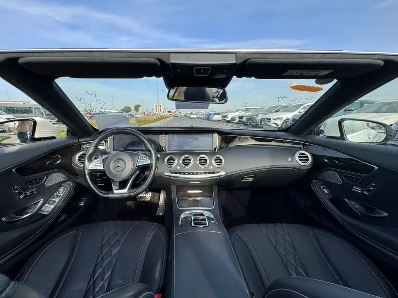 2017 Mercedes-Benz S-Class S 550 4Matic Coupe 8 Cylinders White Black Coupe