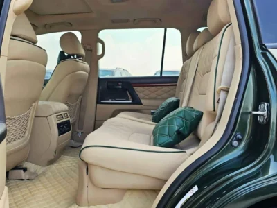 2015 Toyota Land Cruiser GR SPORT 4.6 Litres V8 Cylinder Engine Green Beige SUV