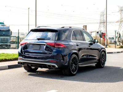 2022 Mercedes-Benz GLE-Class GLE 63 S AMG 8 Cylinder Engine Blue Brown SUV