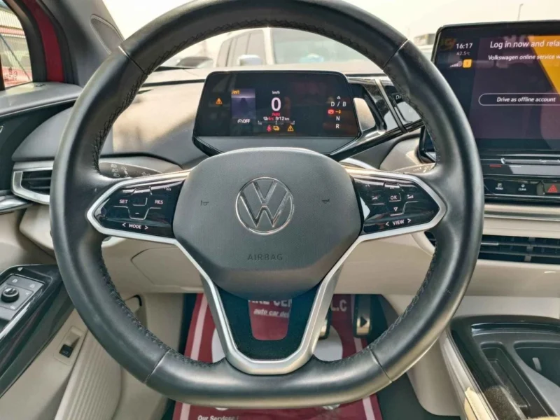 2020 Volkswagen ID.4 CROZZ PRO ELECTRIC Vehicle Red Beige SUV AUtomatic