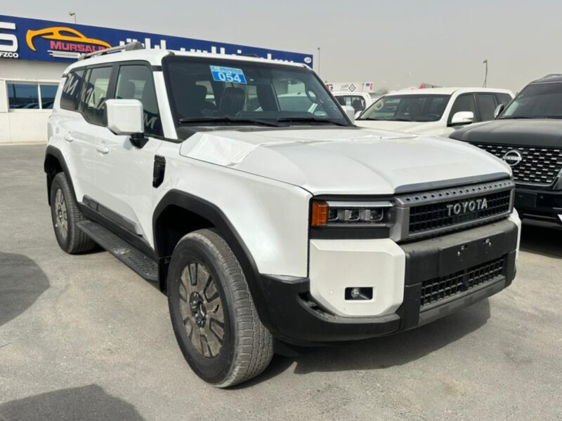 2025 Toyota Prado 2.4l Adventure 2.4L 4-Cylinder Turbo Petrol White Black SUV