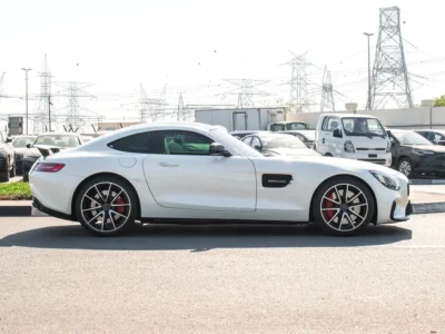 2017 Mercedes-Benz AMG GT 8 Cylinder Petrol Engine White Black Coupe