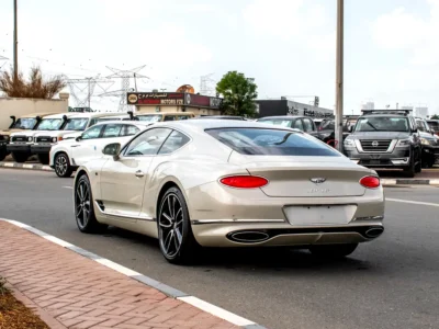 2019 Bentley Continental GT 12 Cylinders Petrol Engine White Beige Coupe