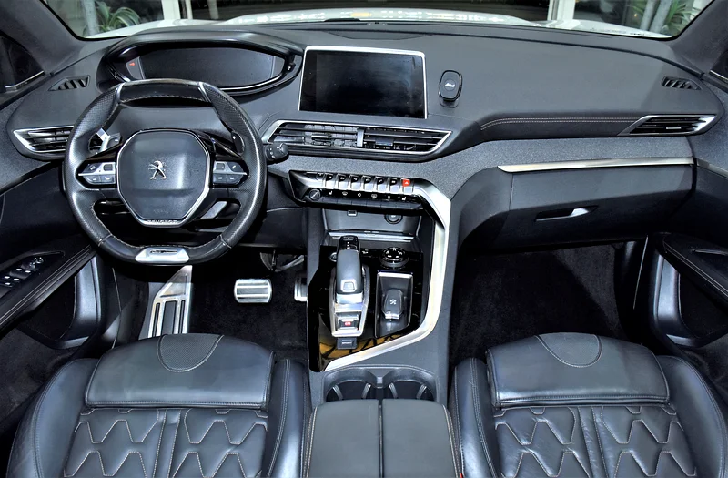 2020 Peugeot 3008 GT Line 4 Cylinder Petrol Engine White Black Crossover